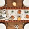 Artoid Mode Pumpkin Bowknot Buffalo Plaid Fall Table Runner,Seasonal Autumn Kitchen Dining Table Decoration for Home Party Decor 13x72 Inch